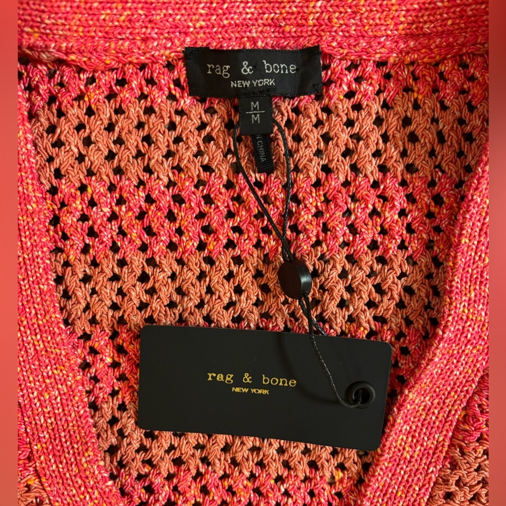 BRAND NEW Rag & Bone ‘Carson’ Crochet Cardigan NWT - Picture 7 of 13